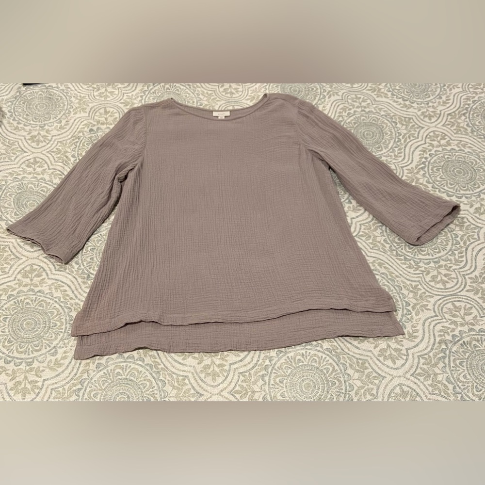 Pure Jill Women’s Medium Tan Top